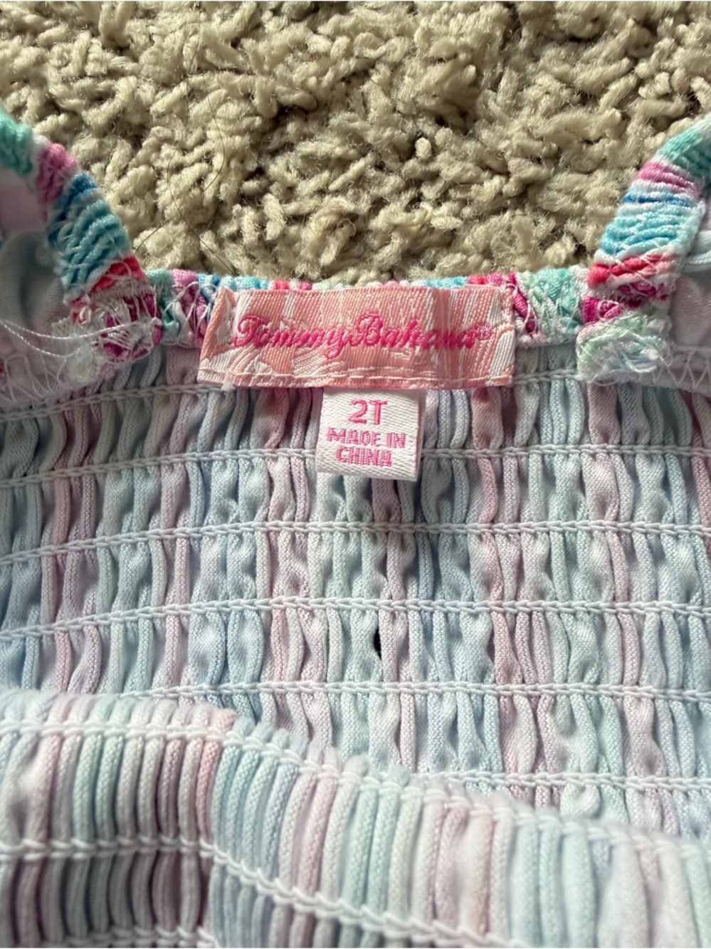 Tommy Bahama Toddler Girls Dress Set - Picture 6 of 6